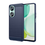 Custodia per telefono TPU in fibra di carbonio con trama spazzolata, For Huawei nova 11i, For Huawei Maimang 20