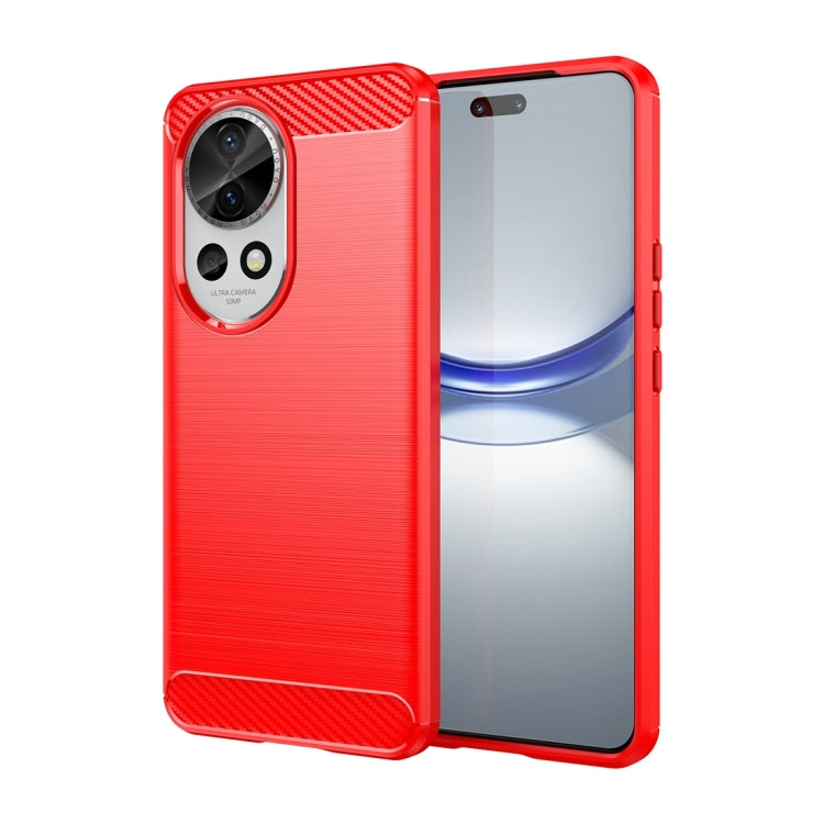 Custodia per telefono TPU in fibra di carbonio con trama spazzolata, For Huawei nova Y72, For Huawei nova 12 Ultra, For Huawei Enjoy 70, For Huawei nova 12 Pro, For Huawei nova 12, For Huawei Mate 60 RS Ultimate, For Huawei Mate 60 Pro+                ...