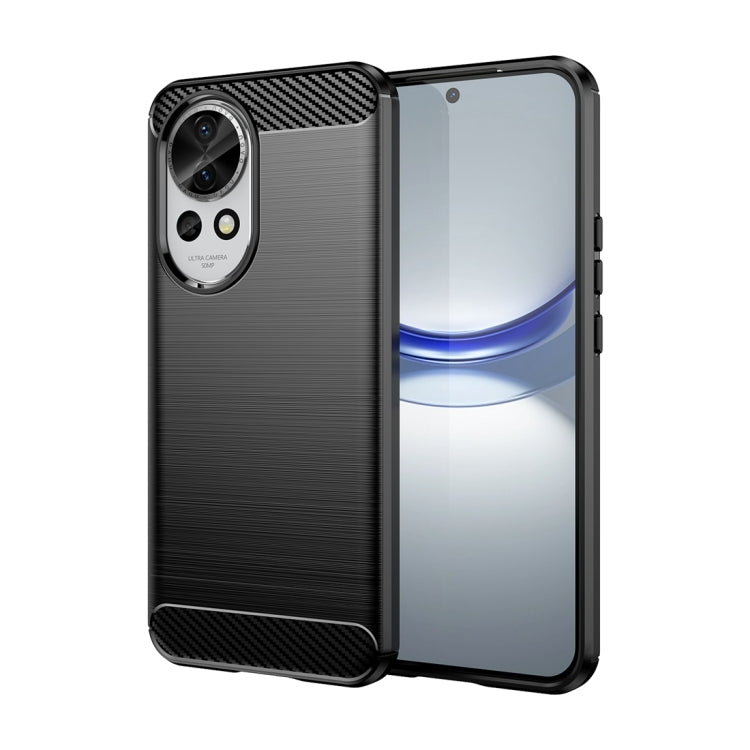 Custodia per telefono TPU in fibra di carbonio con trama spazzolata, For Huawei nova Y72, For Huawei nova 12 Ultra, For Huawei Enjoy 70, For Huawei nova 12 Pro, For Huawei nova 12, For Huawei Mate 60 RS Ultimate, For Huawei Mate 60 Pro+                ...