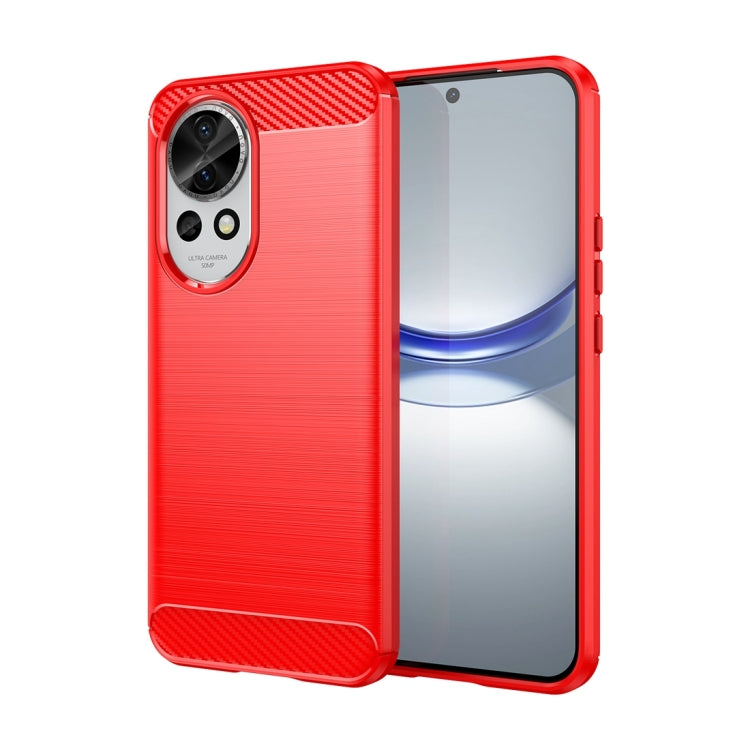 Custodia per telefono TPU in fibra di carbonio con trama spazzolata, For Huawei nova Y72, For Huawei nova 12 Ultra, For Huawei Enjoy 70, For Huawei nova 12 Pro, For Huawei nova 12, For Huawei Mate 60 RS Ultimate, For Huawei Mate 60 Pro+                ...