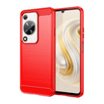 Custodia per telefono TPU in fibra di carbonio con trama spazzolata, For Huawei nova Y72, For Huawei nova 12 Ultra, For Huawei Enjoy 70, For Huawei nova 12 Pro, For Huawei nova 12, For Huawei Mate 60 RS Ultimate, For Huawei Mate 60 Pro+                ...