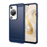 Custodia per telefono TPU in fibra di carbonio con trama spazzolata, For Huawei nova Y72, For Huawei nova 12 Ultra, For Huawei Enjoy 70, For Huawei nova 12 Pro, For Huawei nova 12, For Huawei Mate 60 RS Ultimate, For Huawei Mate 60 Pro+                ...