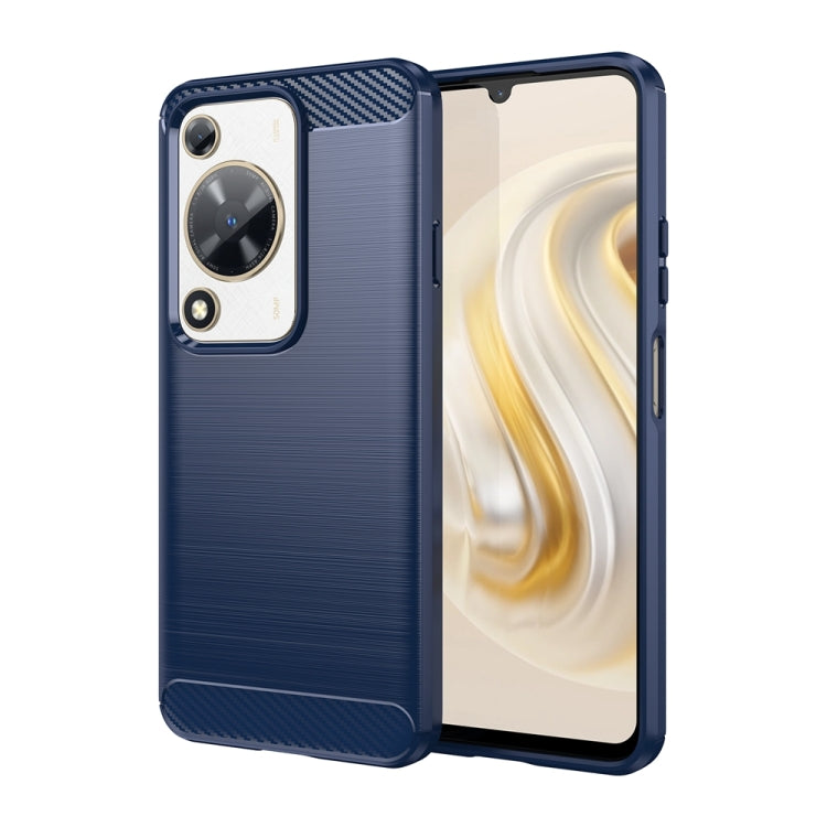 Custodia per telefono TPU in fibra di carbonio con trama spazzolata, For Huawei nova Y72, For Huawei nova 12 Ultra, For Huawei Enjoy 70, For Huawei nova 12 Pro, For Huawei nova 12, For Huawei Mate 60 RS Ultimate, For Huawei Mate 60 Pro+                ...