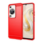 Custodia per telefono TPU in fibra di carbonio con trama spazzolata, For Huawei nova Y72, For Huawei nova 12 Ultra, For Huawei Enjoy 70, For Huawei nova 12 Pro, For Huawei nova 12, For Huawei Mate 60 RS Ultimate, For Huawei Mate 60 Pro+                ...