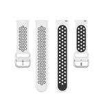 Cinturino di ricambio in silicone bicolore sportivo universale da 22 mm