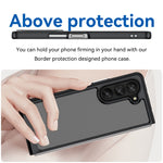 Custodia per telefono in acrilico + TPU serie colorata, For Samsung Galaxy Z Fold5