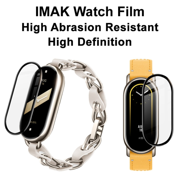 Pellicola protettiva per orologio in plexiglass HD IMAK, For Xiaomi Mi Band 8