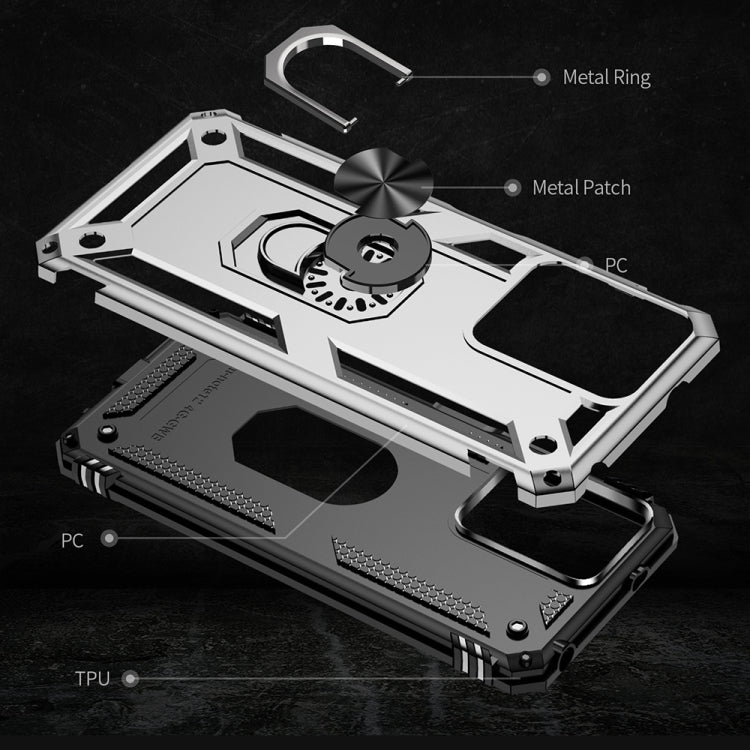 Custodia TPU e PC con supporto per Xiaomi Redmi Note 12 4G