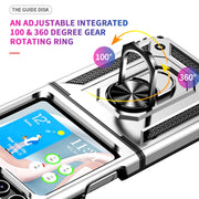 Custodia antiurto TPU PC con supporto per Samsung Galaxy Z Flip5