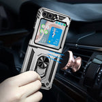 Custodia antiurto TPU PC con supporto per Samsung Galaxy Z Flip5