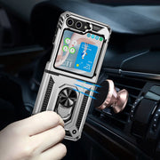Custodia antiurto TPU PC con supporto per Samsung Galaxy Z Flip5