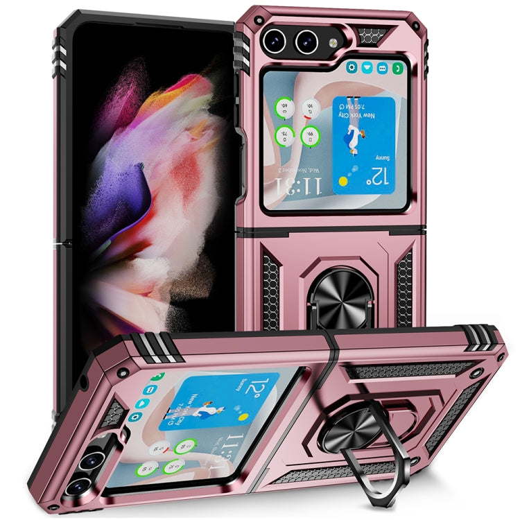 Custodia antiurto TPU PC con supporto per Samsung Galaxy Z Flip5