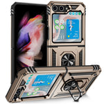Custodia antiurto TPU PC con supporto per Samsung Galaxy Z Flip5