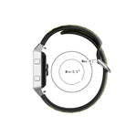 Per Fitbit Versa 2 / Versa / Versa Lite / Blaze 23mm Cinturino sportivo in silicone bicolore con cinturino di ricambio