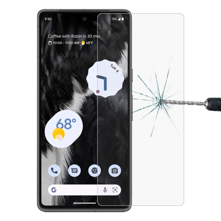 Pellicola in vetro temperato 9H 2.5D da 0,26 mm, For Google Pixel 7 5G (1 PC)