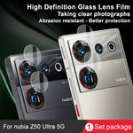 Pellicola per obiettivo in vetro per fotocamera posteriore IMAK, confezione da 1 set, For ZTE nubia Z50 Ultra 5G