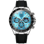 OLEVS 2875 Cronografo sportivo multifunzionale da uomo Orologio al quarzo impermeabile