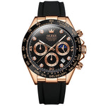 OLEVS 2875 Cronografo sportivo multifunzionale da uomo Orologio al quarzo impermeabile