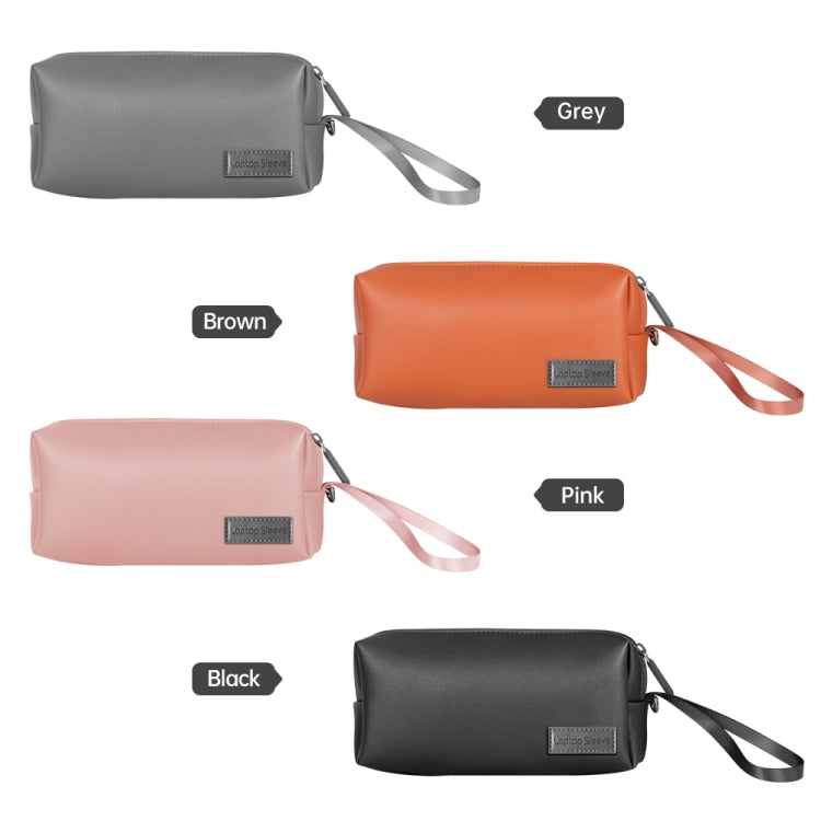 Borsa per accessori per laptop in pelle PU impermeabile