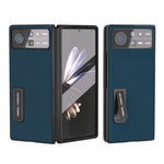 Custodia smartphone TPU con bordo nero compatibile Galaxy Z Fold3