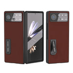 Custodia smartphone TPU con bordo nero compatibile Galaxy Z Fold3