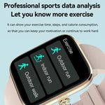 T20 Smart Watch con cinturino in silicone impermeabile IP67 da 1,96 pollici, supporta chiamate Bluetooth dual-mode / monitoraggio della frequenza cardiaca