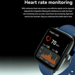 T20 Smart Watch con cinturino in silicone impermeabile IP67 da 1,96 pollici, supporta chiamate Bluetooth dual-mode / monitoraggio della frequenza cardiaca