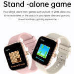 T20 Smart Watch con cinturino in silicone impermeabile IP67 da 1,96 pollici, supporta chiamate Bluetooth dual-mode / monitoraggio della frequenza cardiaca