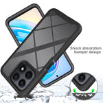 Custodia per telefono PC trasparente antiurto in tinta unita con cielo stellato, For Honor X8a, For Honor X7a