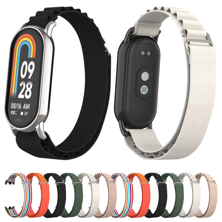 Cinturino in nylon con passante in metallo, For Xiaomi Mi Band 8