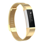 Per Fitbit Alta / Alta HR / ACE Cinturino di ricambio in metallo con cinturino in maglia con bottoni, S, L