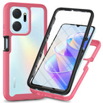 Custodia per telefono antiurto ibrida Full Body Starry Sky con pellicola in PET, For Honor X8a, For Honor X7a
