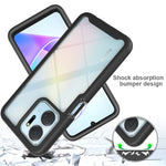 Custodia per telefono antiurto ibrida Full Body Starry Sky con pellicola in PET, For Honor X8a, For Honor X7a