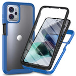 Custodia per telefono antiurto ibrida Full Body Starry Sky con pellicola in PET, For Motorola Moto G13 / G23, For Motorola Moto G53