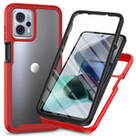 Custodia per telefono antiurto ibrida Full Body Starry Sky con pellicola in PET, For Motorola Moto G13 / G23, For Motorola Moto G53