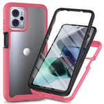 Custodia per telefono antiurto ibrida Full Body Starry Sky con pellicola in PET, For Motorola Moto G13 / G23, For Motorola Moto G53