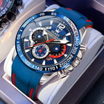OLEVS 9936 Orologio al quarzo impermeabile sportivo multifunzionale da uomo