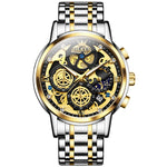 Orologio al quarzo impermeabile multifunzionale da uomo OLEVS 9947