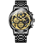 Orologio al quarzo impermeabile multifunzionale da uomo OLEVS 9947