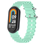 Cinturino per orologio in silicone oceano, For Xiaomi Mi Band 8