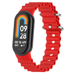 Cinturino per orologio in silicone oceano, For Xiaomi Mi Band 8