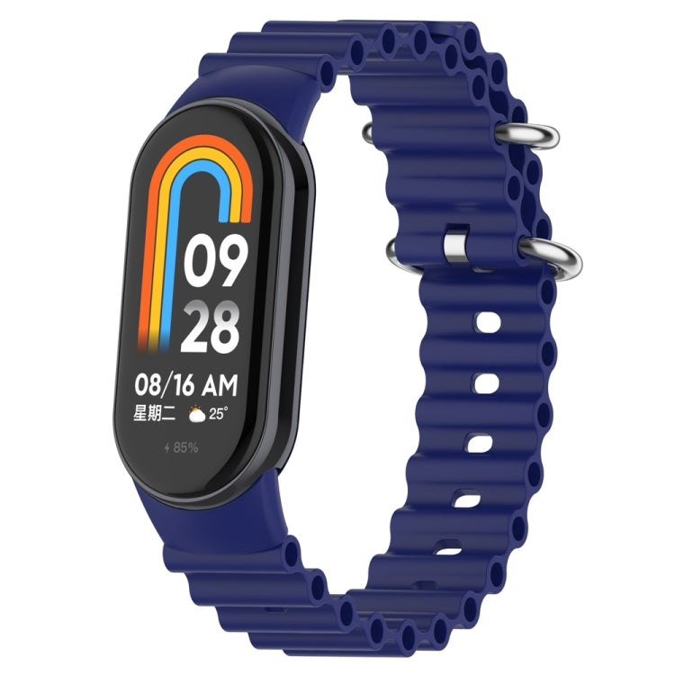 Cinturino per orologio in silicone oceano, For Xiaomi Mi Band 8