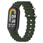 Cinturino per orologio in silicone oceano, For Xiaomi Mi Band 8