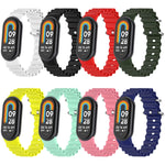 Cinturino per orologio in silicone oceano, For Xiaomi Mi Band 8