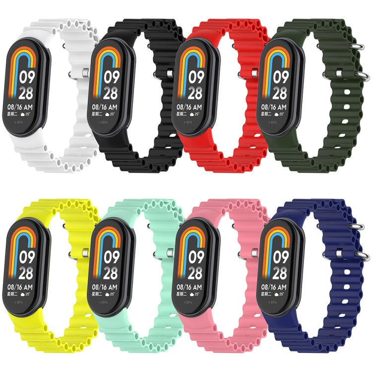 Cinturino per orologio in silicone oceano, For Xiaomi Mi Band 8