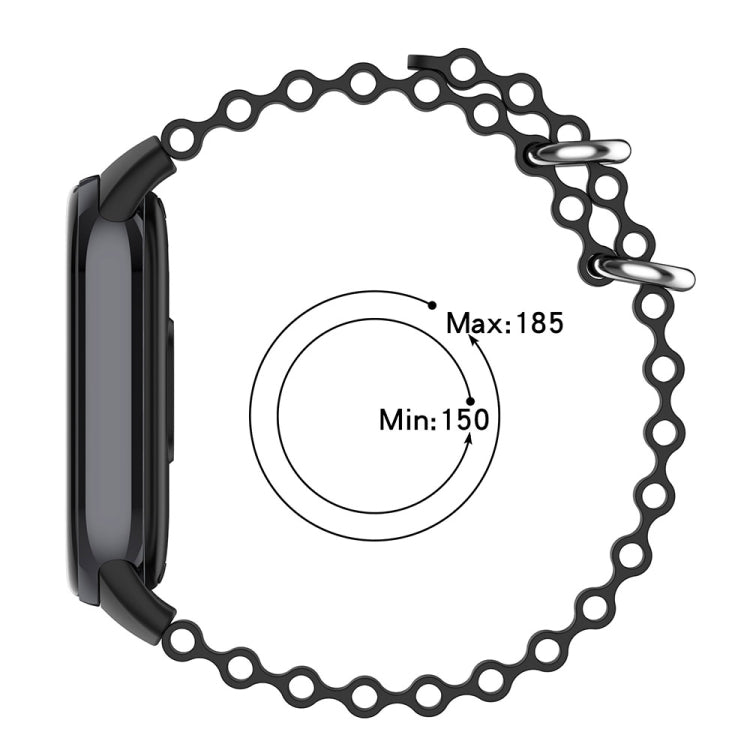 Cinturino per orologio in silicone oceano, For Xiaomi Mi Band 8