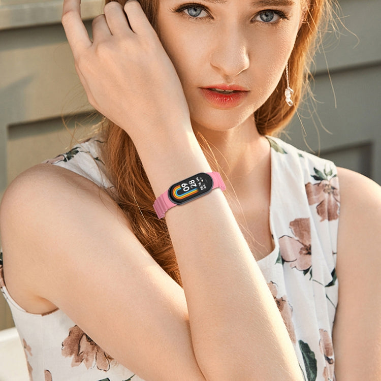 Cinturino per orologio in silicone oceano, For Xiaomi Mi Band 8