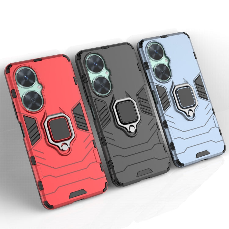 Supporto per anello magnetico PC + custodia per telefono in TPU, For Huawei nova 11i, For Huawei Mate 60, For Huawei nova 11 SE 4G, For Huawei nova 11 Pro, For Huawei nova 11