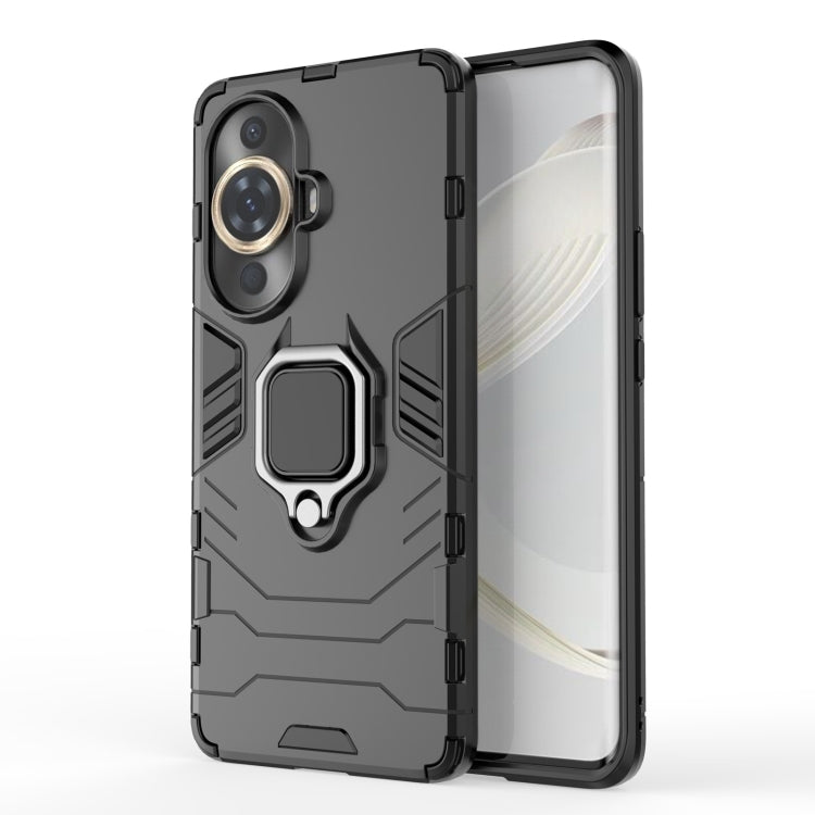 Supporto per anello magnetico PC + custodia per telefono in TPU, For Huawei nova 11i, For Huawei Mate 60, For Huawei nova 11 SE 4G, For Huawei nova 11 Pro, For Huawei nova 11