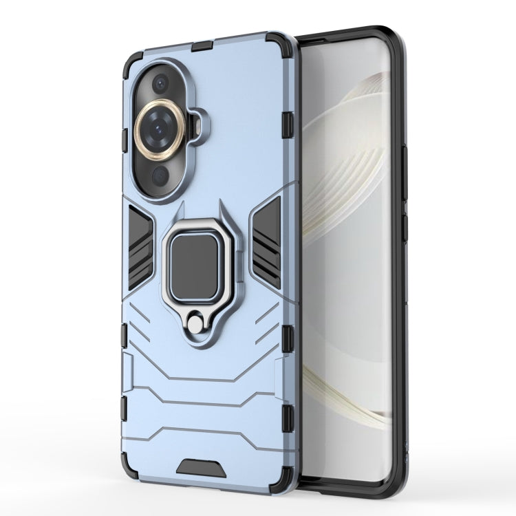 Supporto per anello magnetico PC + custodia per telefono in TPU, For Huawei nova 11i, For Huawei Mate 60, For Huawei nova 11 SE 4G, For Huawei nova 11 Pro, For Huawei nova 11